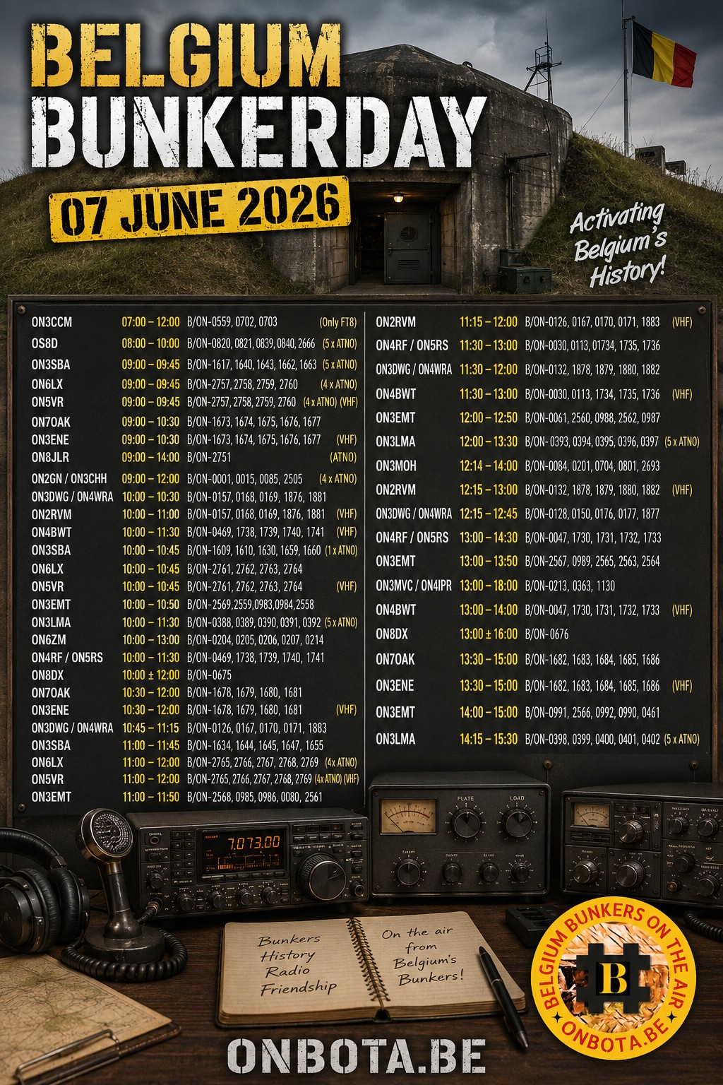Bunkerday 7 june 2026